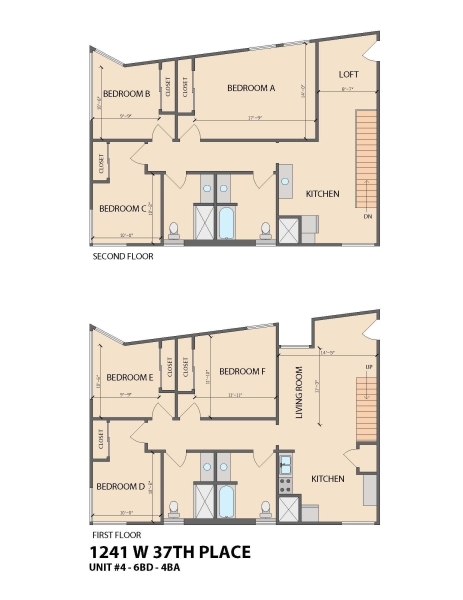 Apartment #4 - 1241 West 37th Place