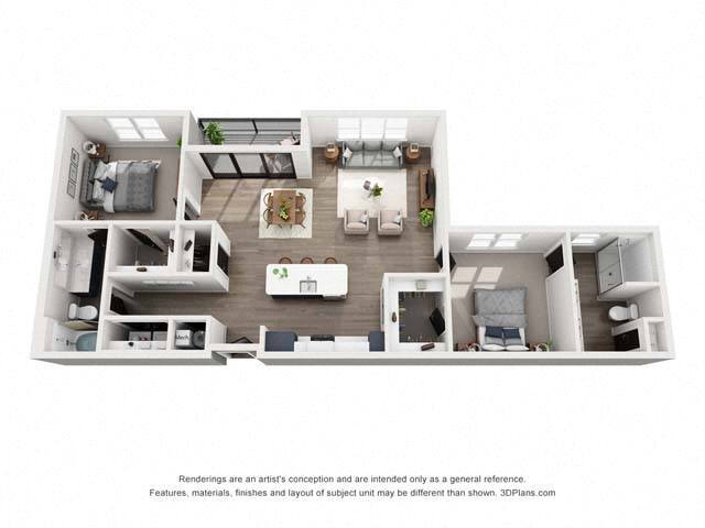 Floorplan - Flats on Front