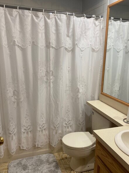 Newly redone bathroom - 166 Old Brookfield Rd