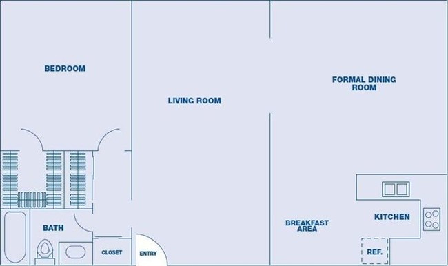 1BR/1BA - Lomita Apartments