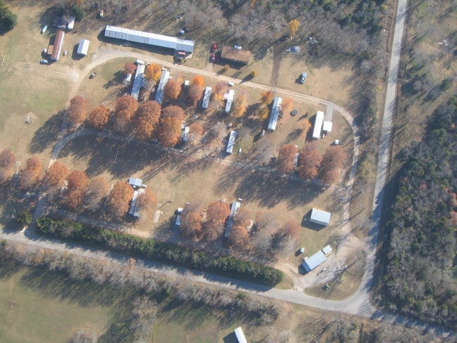 Aerial Photo - Beautiful Wooded Mobile Home Lake Community
