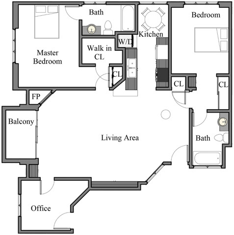 Floorplan - Silton Century City