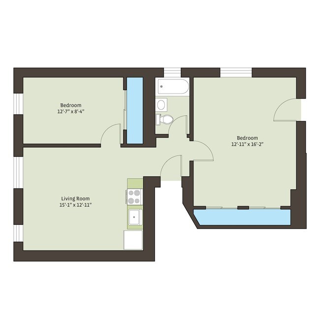 Floorplan - 4721 S. Ellis Avenue