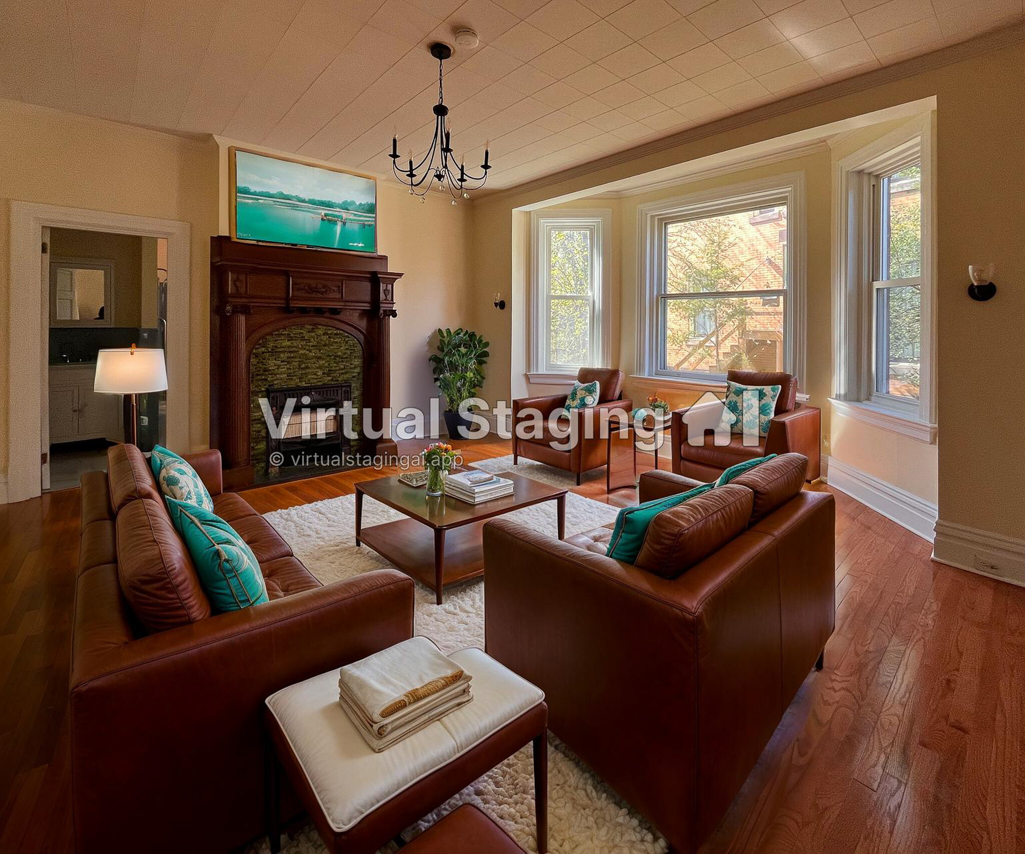 1st Floor Living Room - 926 Savannah Ave