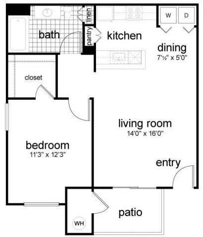 Floorplan - Cypress Point Retirement Community