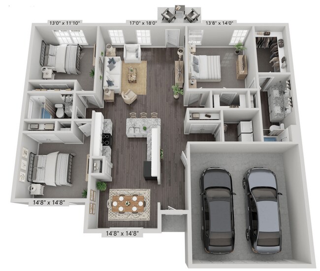 Floorplan - Blue Jay Commons