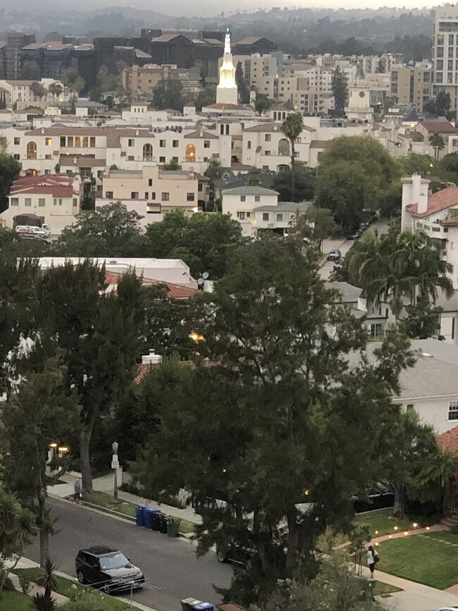 Bedroom view - 10751 Wilshire Blvd