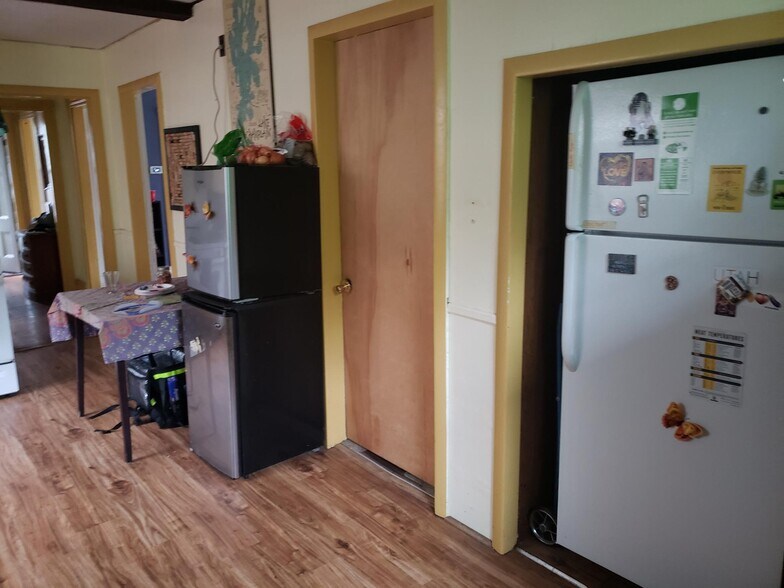 kitchen from back stairs - 80 Orchard St
