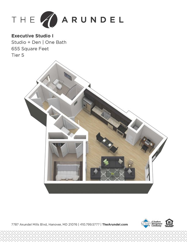 Floorplan - The Residences at Arundel Preserve