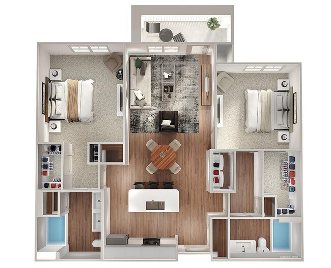 Floorplan - The Lofts at Brownwood