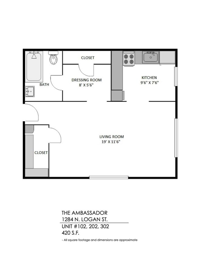 Floorplan - The Ambassador
