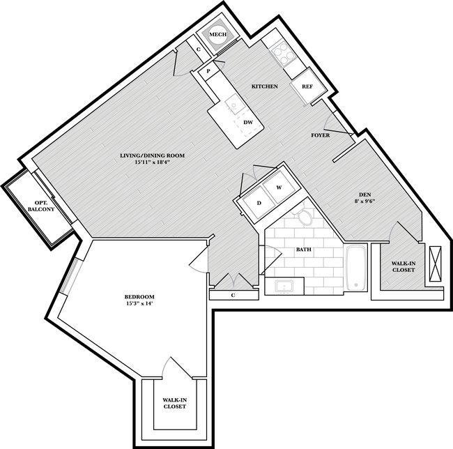 Floorplan - Cathedral Commons
