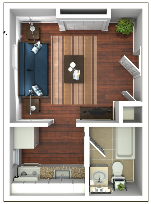 Floorplan - Edison Apartments