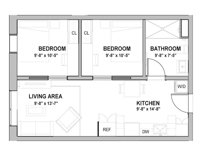 Floorplan - 316 12th Street