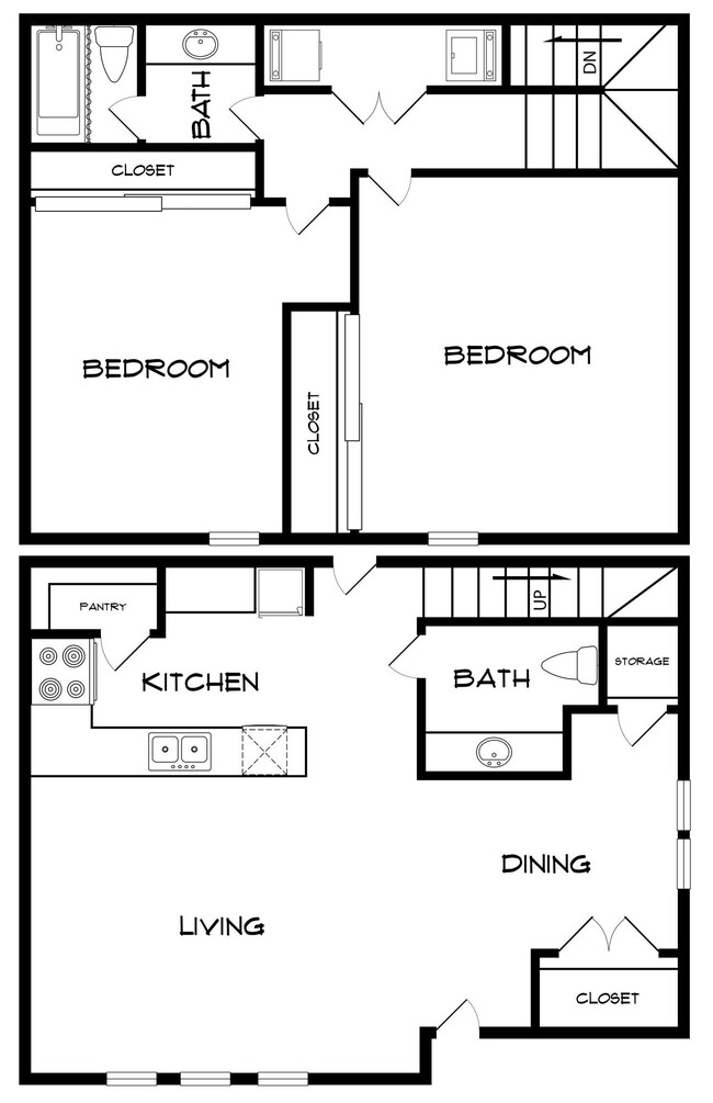 Floorplan - Gilbert House Townhomes