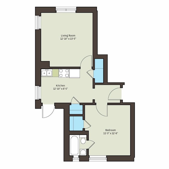 Floorplan - 5300-5308 S. Hyde Park Boulevard