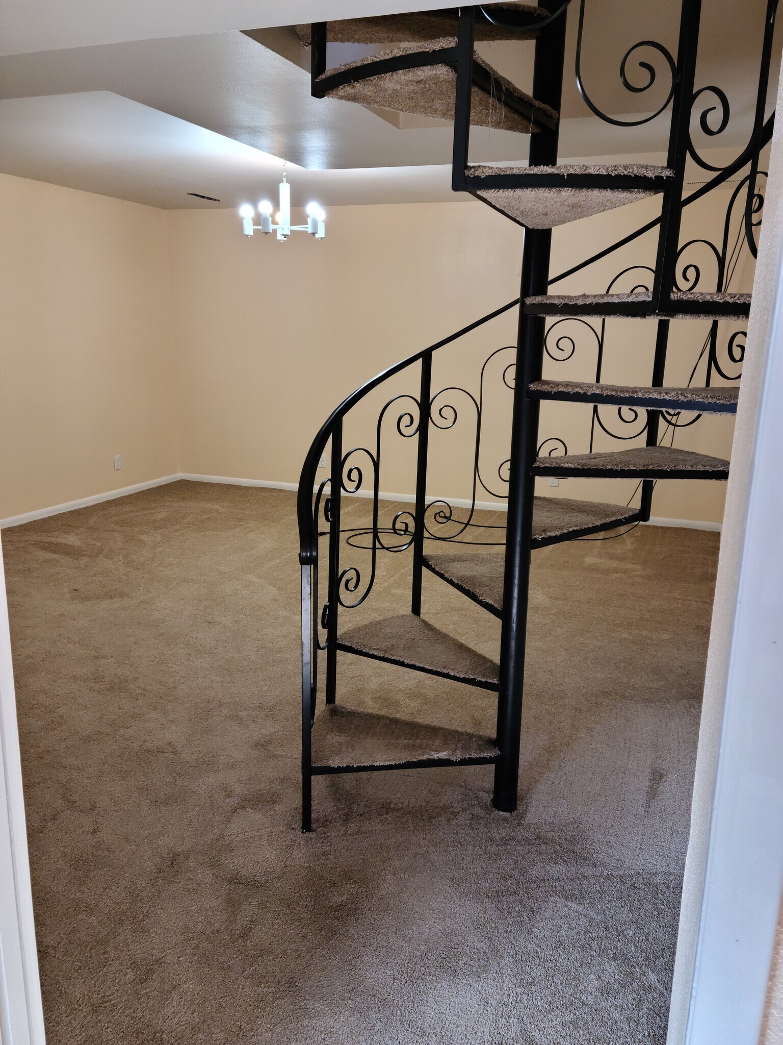 family room NOT a basement - 104 Stanford Ave