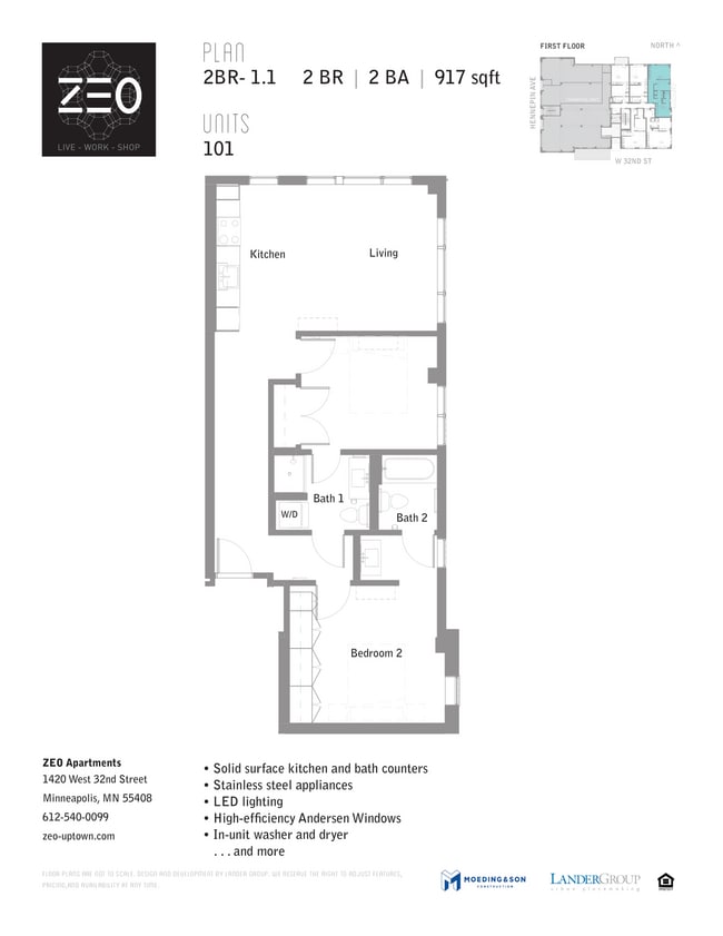 Floorplan - ZEO Apartments