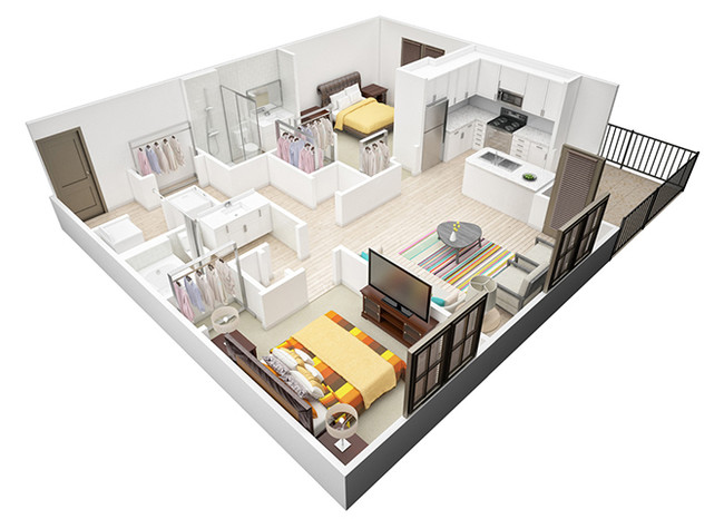 Floorplan - Echo at North Point Center