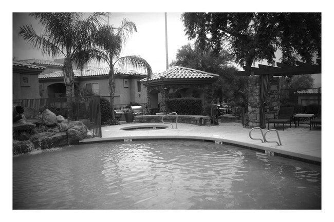 The pool area. - 13700 N Fountain Hills Blvd