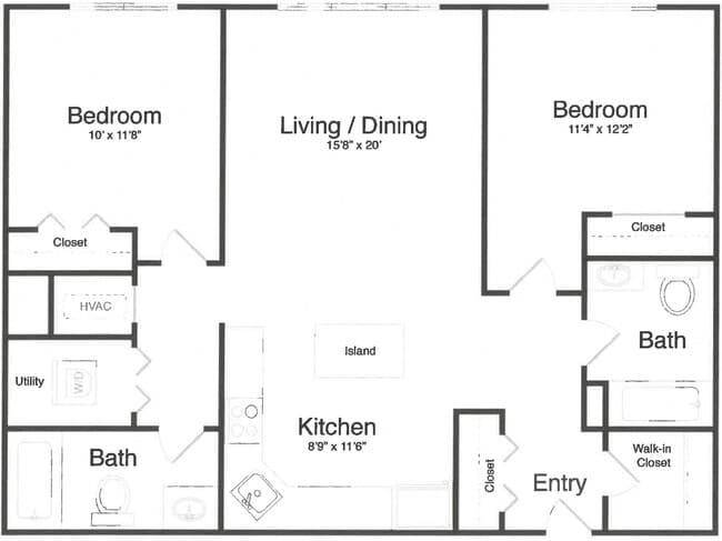 Floorplan - Courtyard at Jefferson