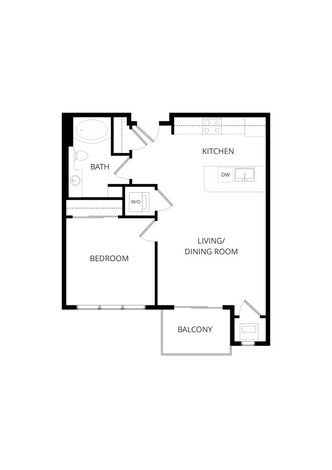 Floorplan - Gatsby Apartments