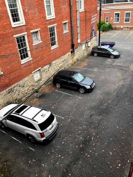 Back parking lot - 360 Chestnut St