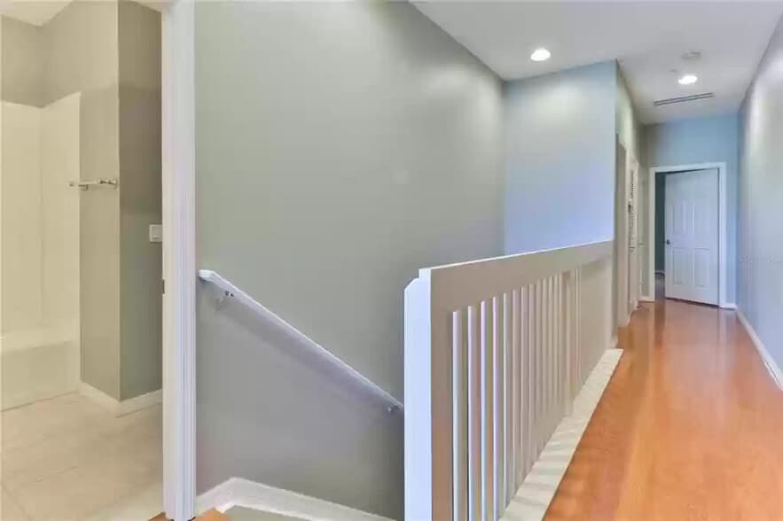 top of stairs / hallway - 7230 Hamilton Rd