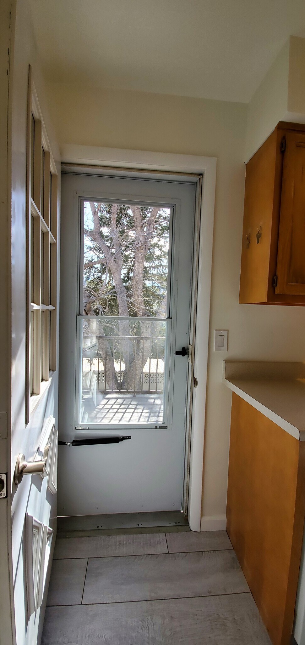 Door to Balcony - 512 Washington Ave