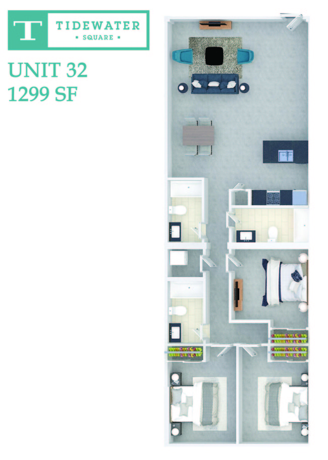 Floorplan - Tidewater Square