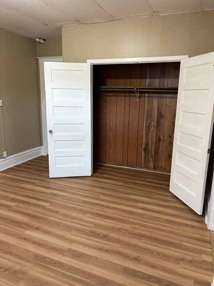 Closet in bedroom space - 251 E Broadway