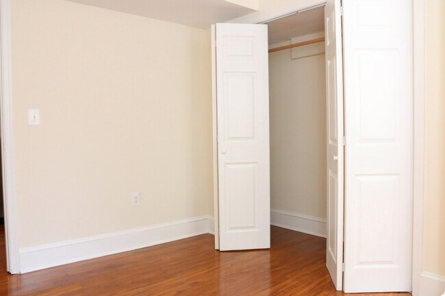 Front bedroom closet - 1641 Irving St NW