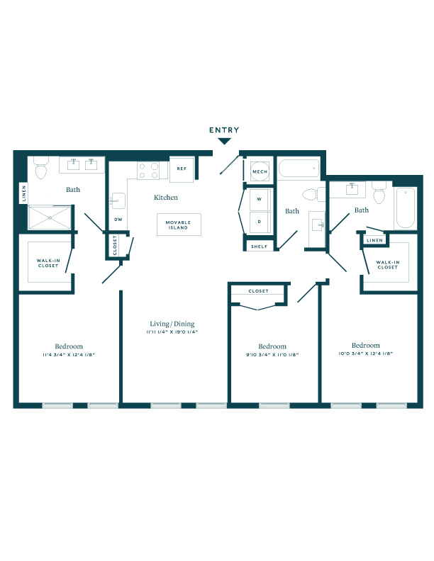 Floorplan - The Lockwood