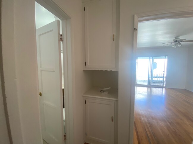 Hall has tons of cabinet space - 5622 Kinston Ave