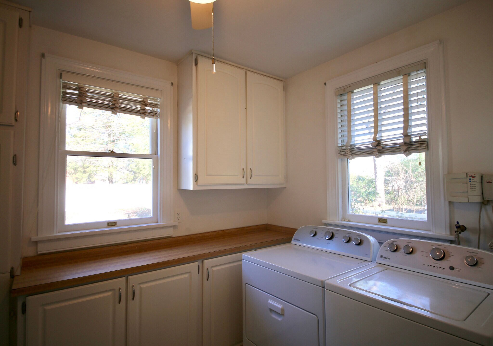Extra storage, washer and new dryer in laundry room - 2308 Buckingham Ave