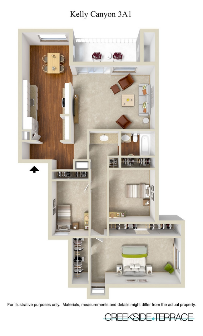 Floorplan - Creekside Terrace