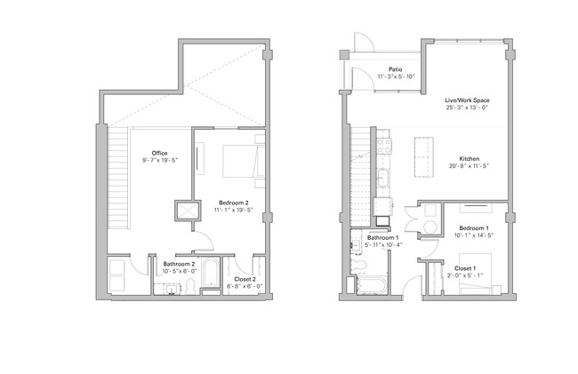 Floorplan - Melody on Main