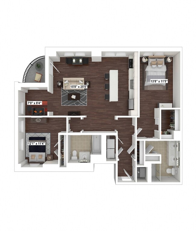Floorplan - The Woodley