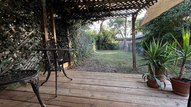 Backyard - 1205 North St