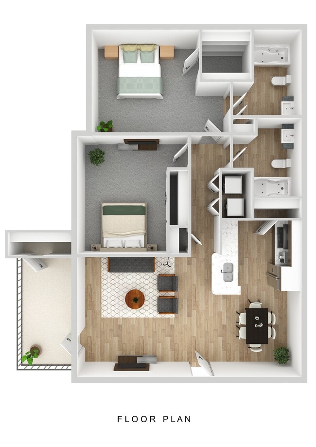 Floorplan - Landings at Bluff Ridge