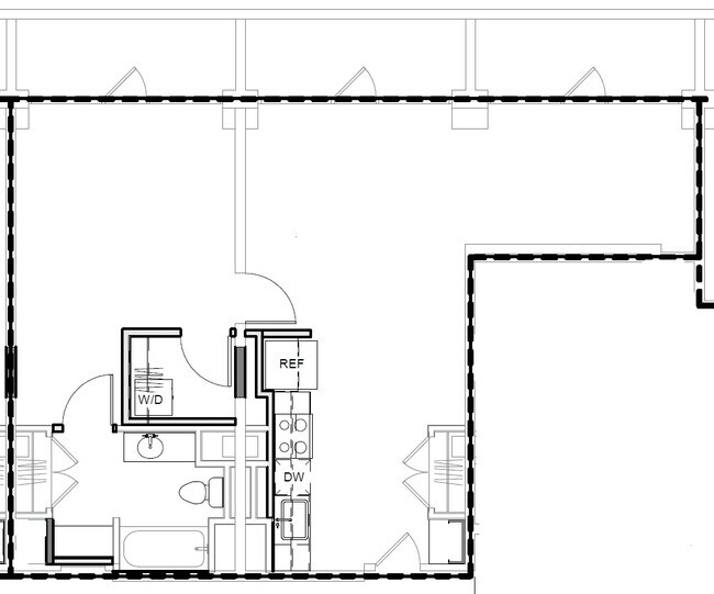 Floorplan - West 7th Apartments