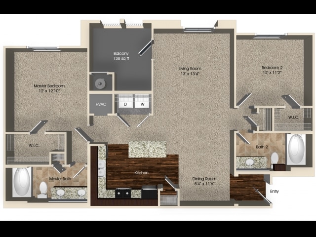 2BD/2BA - Capriana at Chino Hills
