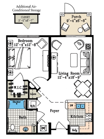 1BR/1BA - Aston Gardens At Pelican Marsh Senior Living