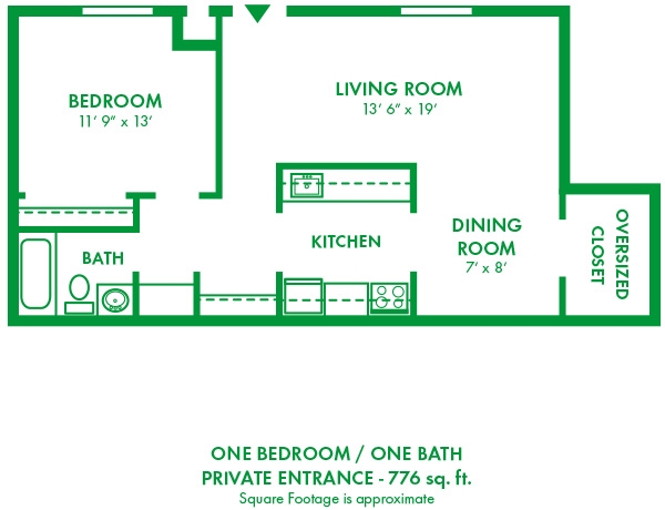 Floorplan - Park City South Apartments