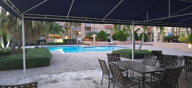 Pool covered terrace - 10650 SW 157th Ct