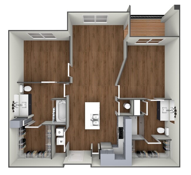 Floorplan - Moda at the Hill