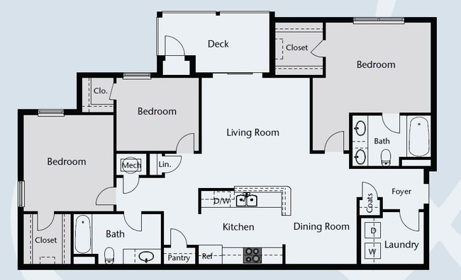 Floorplan - Ansley at Roberts Lake