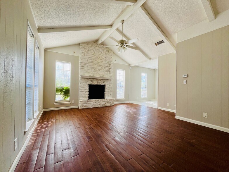 Unit A Living Room - 8007 Brockman St