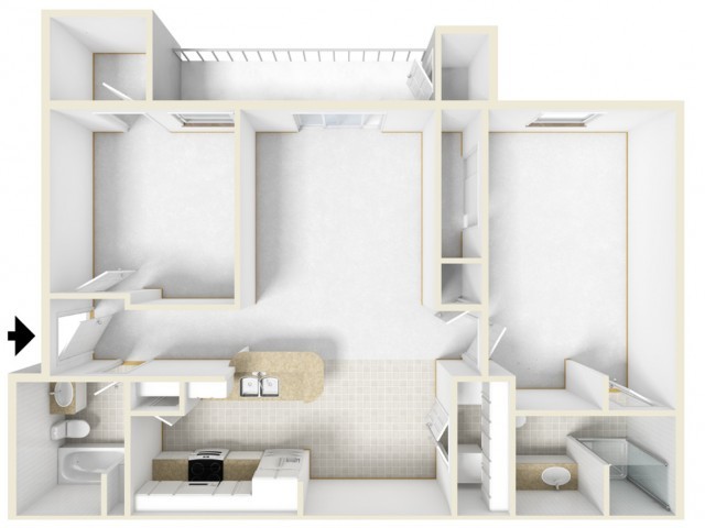 Floorplan - Tall Grass Apartments