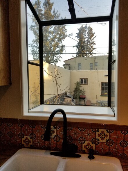 Kitchen view - Garden window box - 353 S Orlando Ave